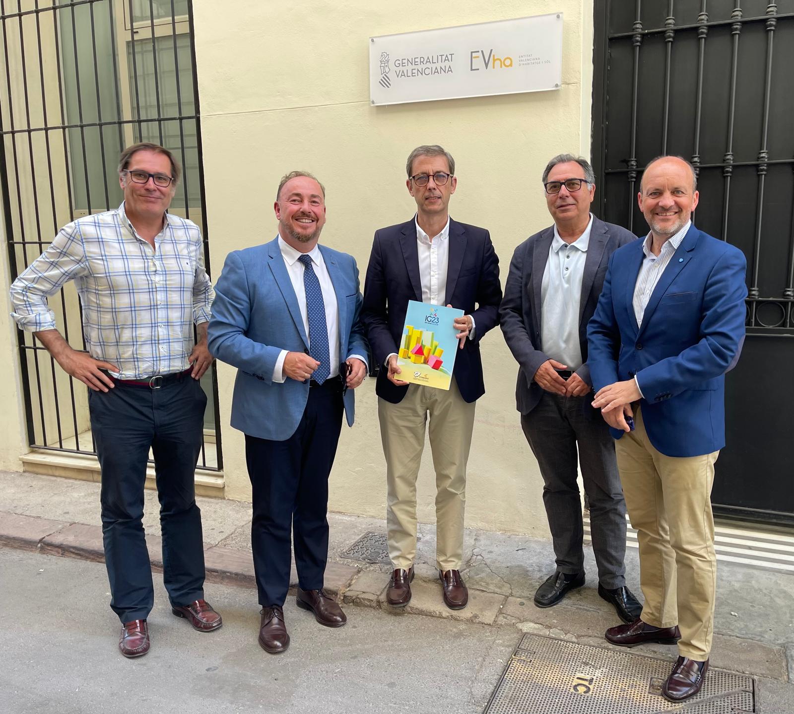 CONCOVI y el RDV se reúnen con el secretario de Vivienda de la Comunidad Valenciana